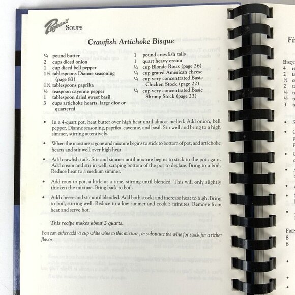 Prejeans Cookbook Simply Cajun Simply Delicious 2004 First Printing Spiral Bound - Picture 7 of 13